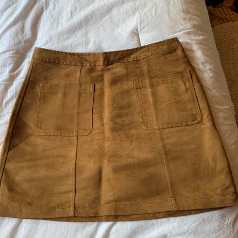 Suade skirt